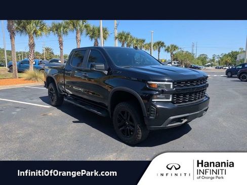 Used 2022 Chevrolet Silverado 1500 Custom Trail Boss w/ Safety Confidence Package AWD/4WD image 1