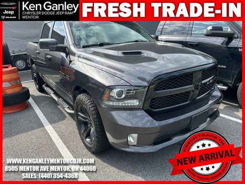 Used 2017 RAM 1500 Sport w/ Quick Order Package 26Q Night AWD/4WD image 1