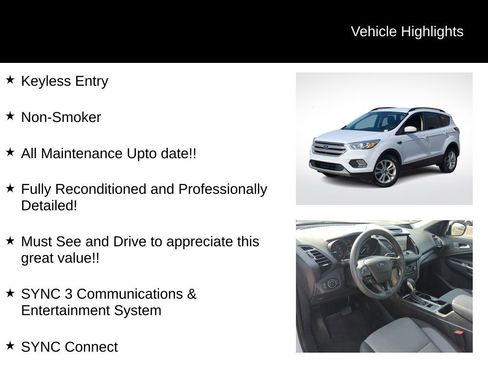 Used 2018 Ford Escape SE w/ SE Sync 3 Package image 11