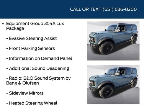 Used 2023 Ford Bronco Wildtrak AWD/4WD image 9