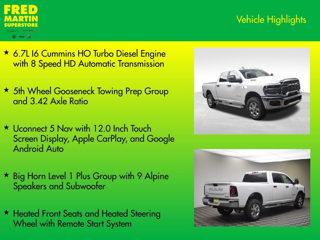 New 2027 RAM 3500 Big Horn AWD/4WD image 7