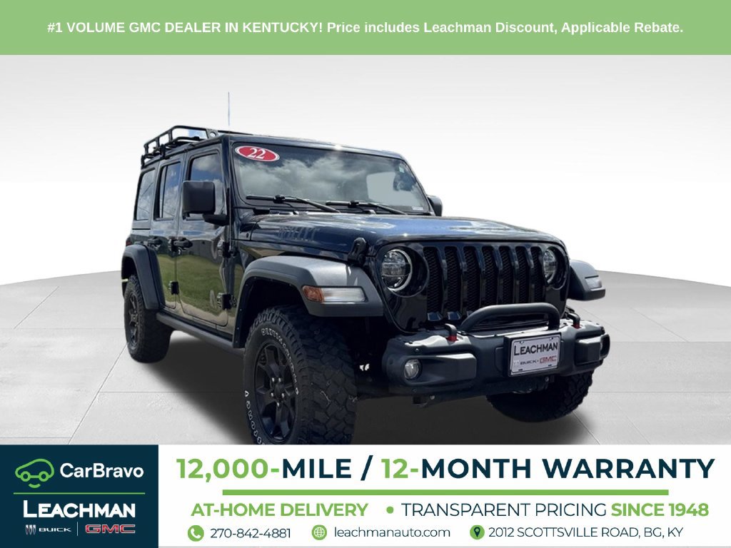 Used 2022 Jeep Wrangler Unlimited Sport AWD/4WD 360° Tour