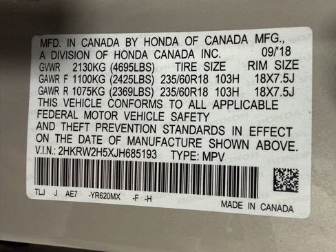 Used 2018 Honda CR-V EX image 28