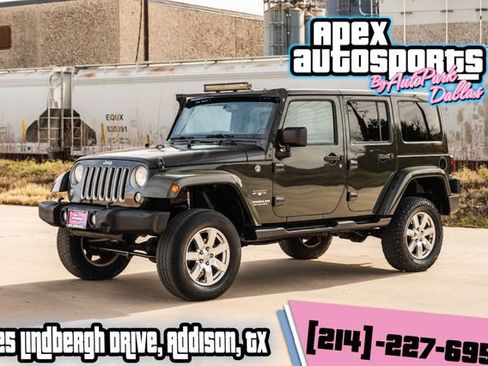 Used 2016 Jeep Wrangler Unlimited Sahara w/ Max Tow Package image 1