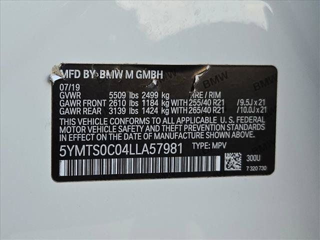 Used 2020 BMW X3 M w/ Executive Package AWD/4WD image 29