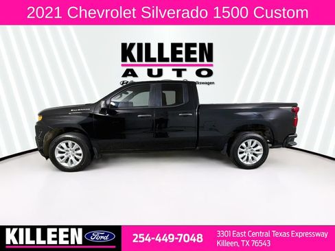 Used 2021 Chevrolet Silverado 1500 Custom RWD image 2