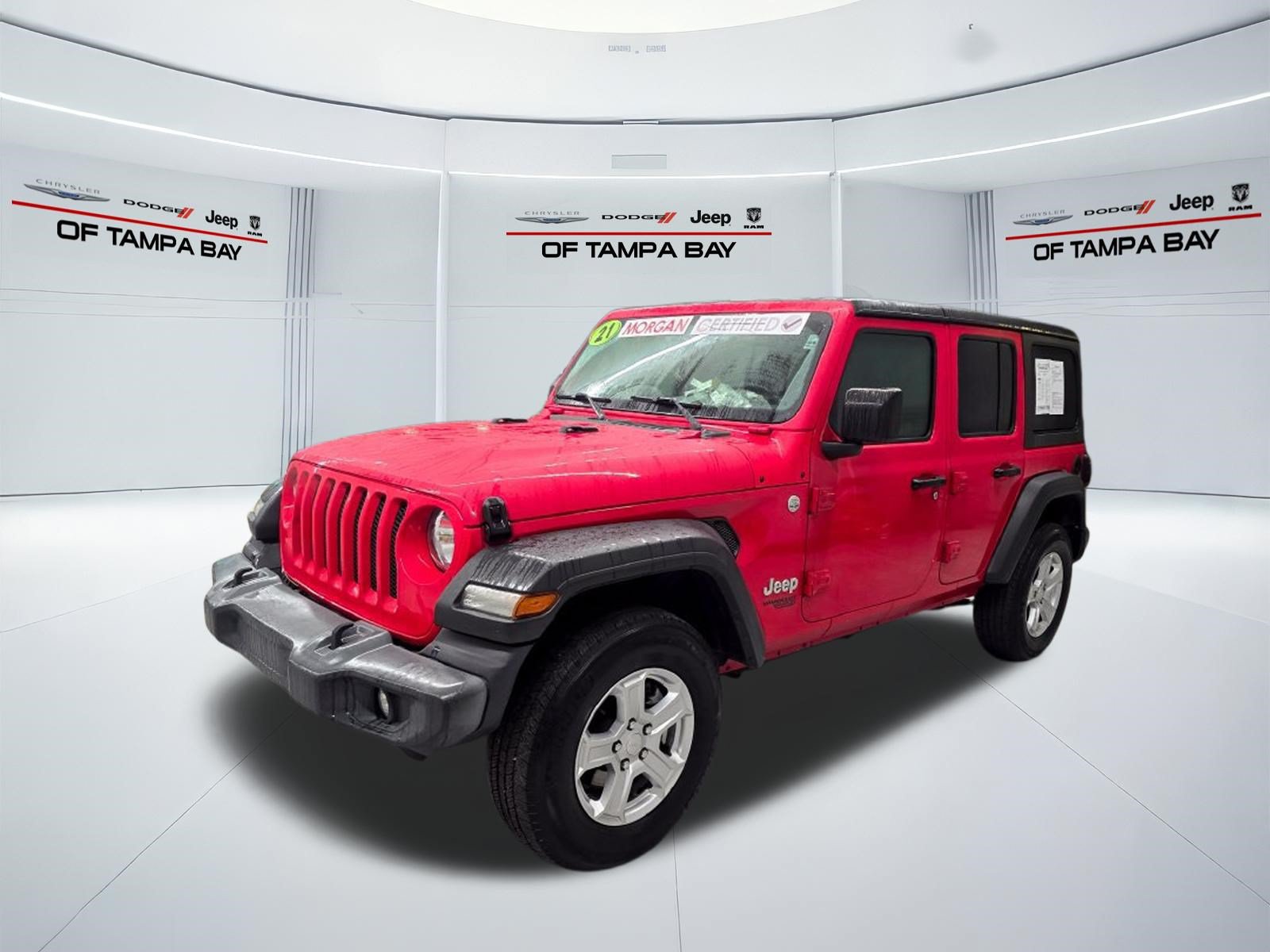 Used 2021 Jeep Wrangler Unlimited Sport AWD/4WD image 2