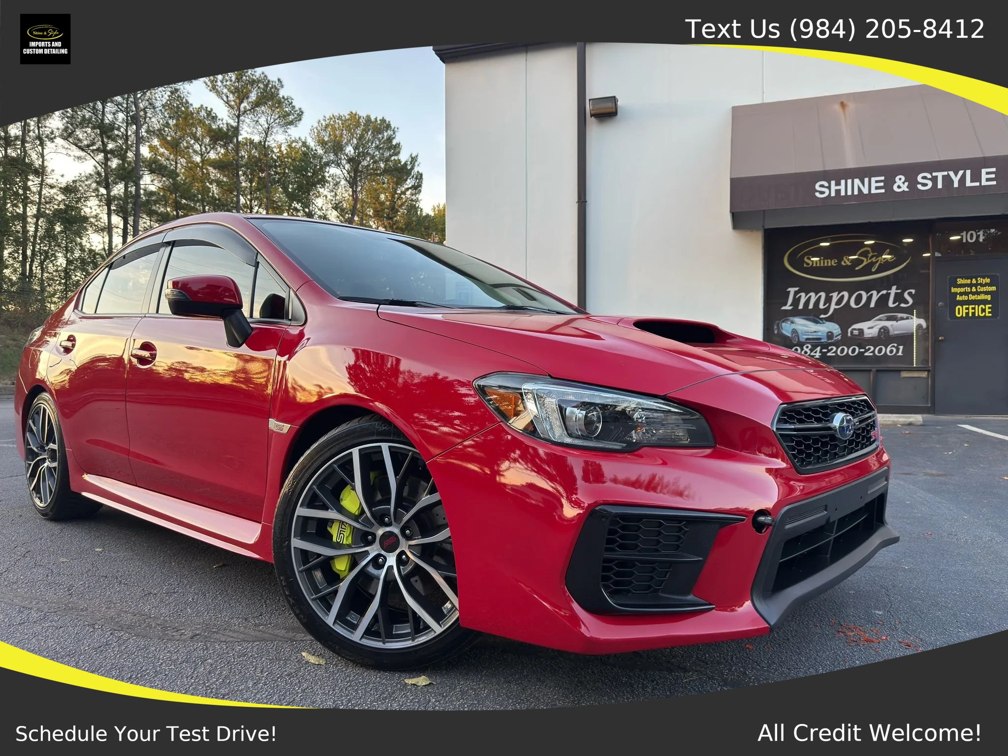 Used 2020 Subaru WRX STI Limited AWD/4WD image 1