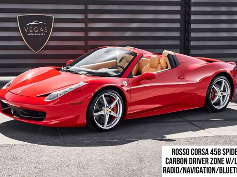 Used 2012 Ferrari 458 Spider RWD image 1