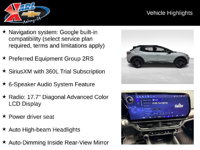 Certified 2026 Chevrolet Equinox EV RS FWD image 2