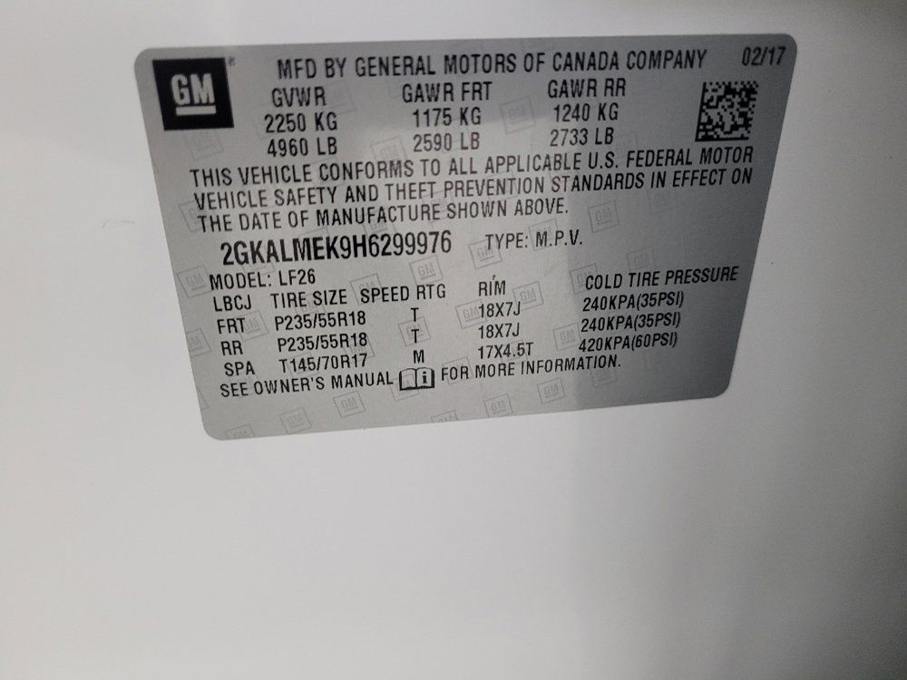 Used 2017 GMC Terrain SLE FWD image 33
