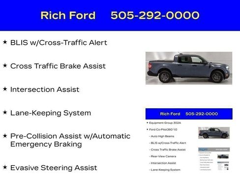 Used 2025 Ford Maverick XLT w/ Equipment Group 302A AWD/4WD image 84