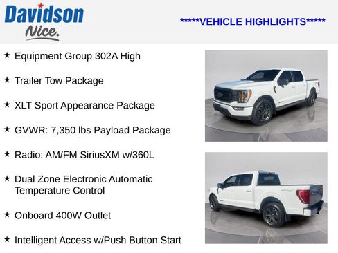 Used 2023 Ford F150 XLT w/ Equipment Group 302A High AWD/4WD image 4