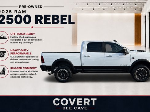 Used 2025 RAM 2500 Rebel w/ Rebel Level 1 Equipment Group AWD/4WD image 17
