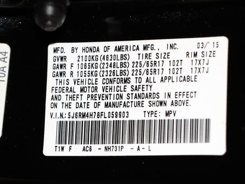 Used 2015 Honda CR-V EX-L image 39