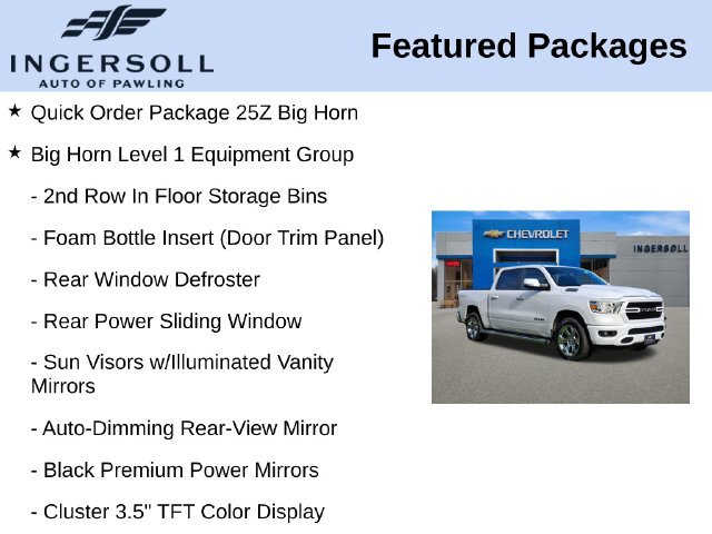 Used 2020 RAM 1500 Big Horn AWD/4WD image 15