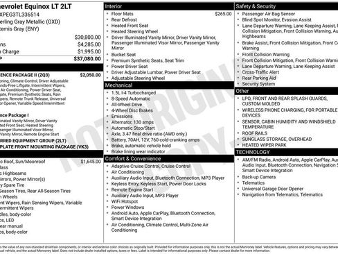 Used 2026 Chevrolet Equinox LT w/ Convenience Package II AWD/4WD image 16
