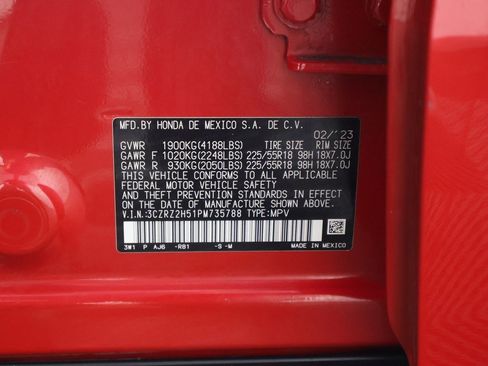 Used 2023 Honda HR-V Sport image 50