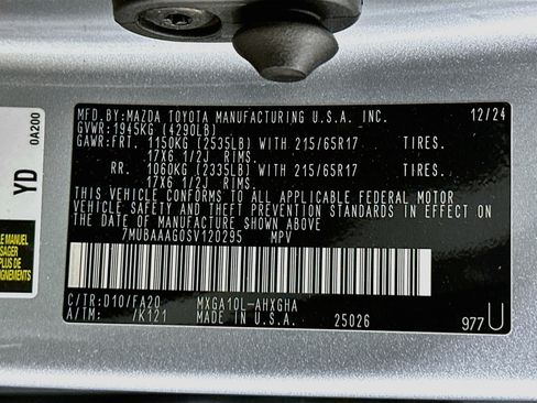 Used 2025 Toyota Corolla Cross LE w/ Moonroof Package FWD image 12