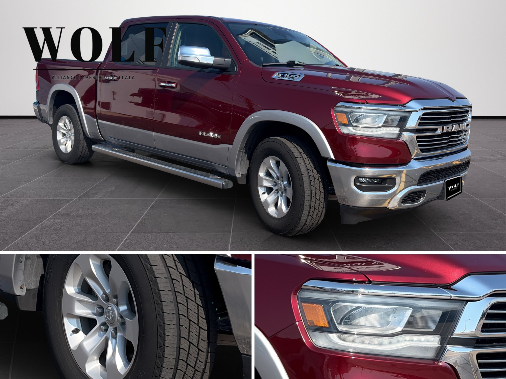 Used 2021 RAM 1500 Laramie AWD/4WD image 9