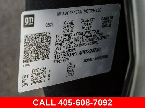 Used 2023 Chevrolet Suburban Z71 w/ Off-Road Capability Package AWD/4WD image 47