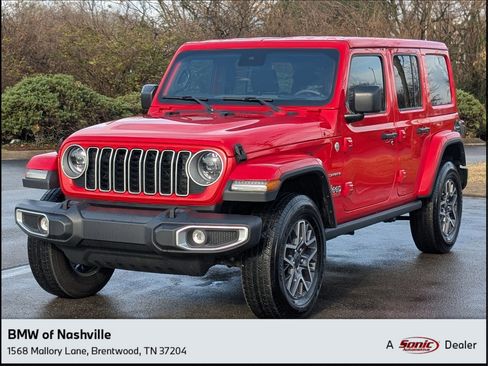 Used 2024 Jeep Wrangler Unlimited Sahara AWD/4WD image 1