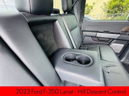 Used 2023 Ford F350 Lariat w/ Black Appearance Package AWD/4WD image 17