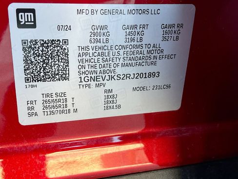 Used 2024 Chevrolet Traverse Z71 AWD/4WD image 33