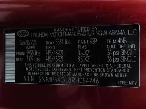 Used 2024 Hyundai Santa Fe Calligraphy FWD image 31