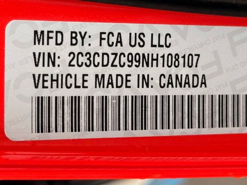 Used 2022 Dodge Challenger SRT Hellcat w/ Plus Package RWD image 62