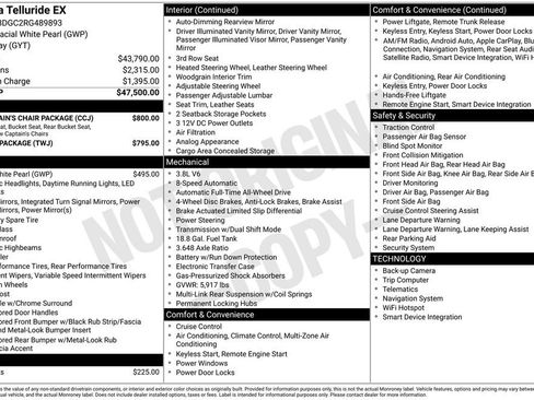 Certified 2024 Kia Telluride EX w/ EX Captain's Chair Package AWD/4WD image 8