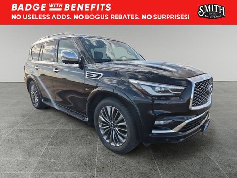 Used 2018 INFINITI QX80 4WD w/ Deluxe Technology Package image 1