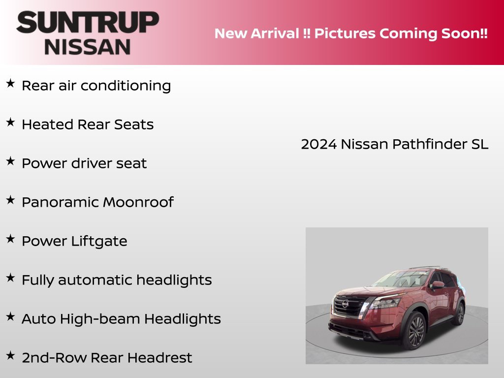 Certified 2024 Nissan Pathfinder SL w/ SL Premium Package FWD image 8
