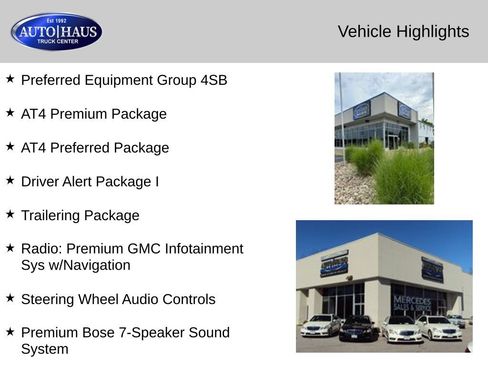 Used 2022 GMC Sierra 1500 AT4 w/ AT4 Premium Package AWD/4WD image 2