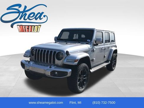 Used 2021 Jeep Wrangler Unlimited Sahara AWD/4WD image 1