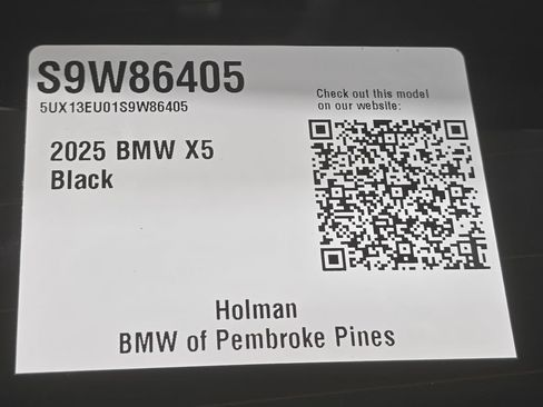 Certified 2025 BMW X5 sDrive40i w/ M Sport Package RWD image 24