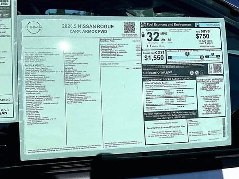 New 2026 Nissan Rogue SV image 13