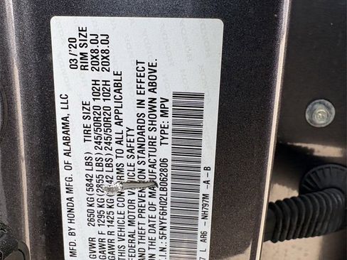 Used 2020 Honda Pilot Elite image 32