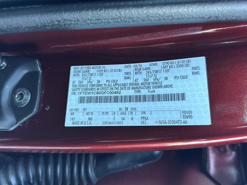 Used 2016 Ford F150 XLT w/ Equipment Group 301A Mid image 36