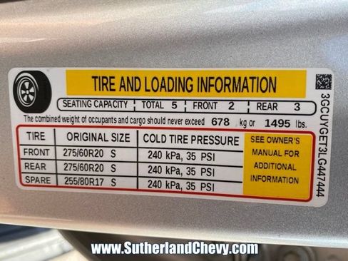 Used 2020 Chevrolet Silverado 1500 LTZ w/ LTZ Premium Package AWD/4WD image 58