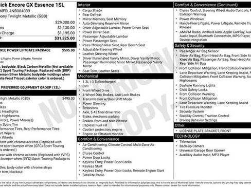Used 2022 Buick Encore GX Essence image 12