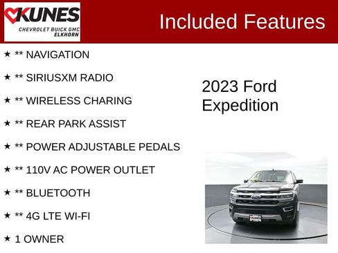 Used 2023 Ford Expedition Limited image 3