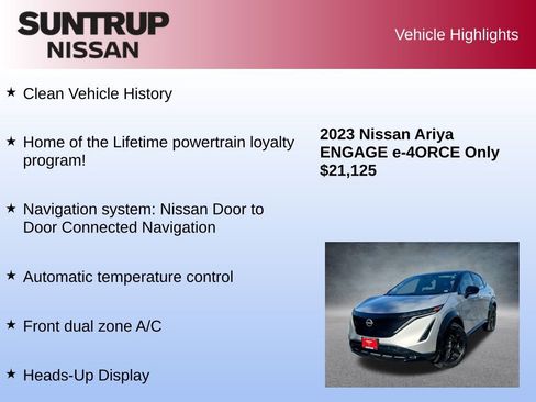 Used 2023 Nissan Ariya AWD image 8