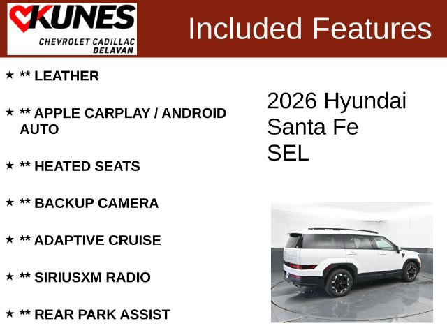 Used 2026 Hyundai Santa Fe SEL AWD/4WD image 3