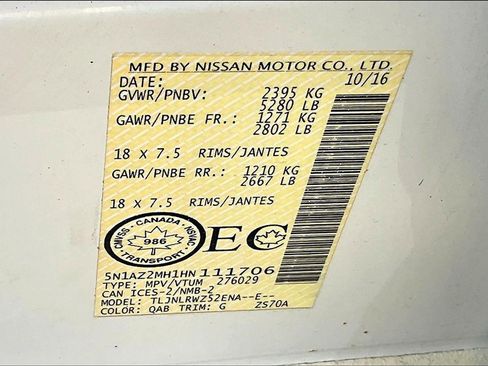 Used 2017 Nissan Murano SL image 18