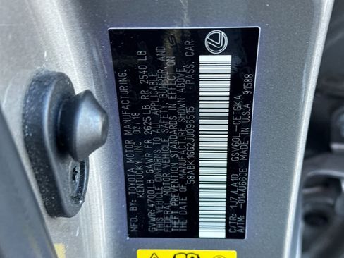 Used 2018 Lexus ES 350 image 33