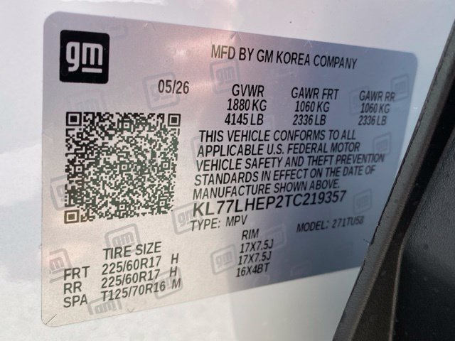 Used 2026 Chevrolet Trax LT w/ Sunroof Package FWD image 43