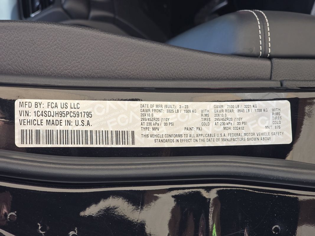 Used 2023 Dodge Durango SRT Hellcat AWD/4WD image 48