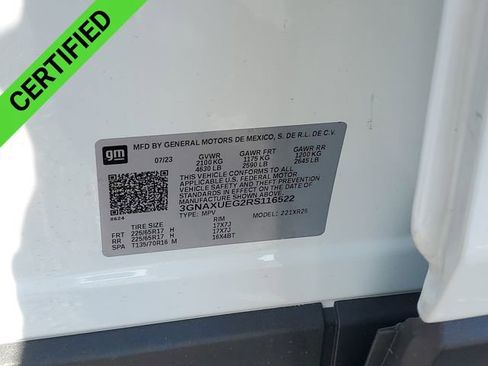 Used 2024 Chevrolet Equinox LT w/ LPO, Floor Liner Package image 33