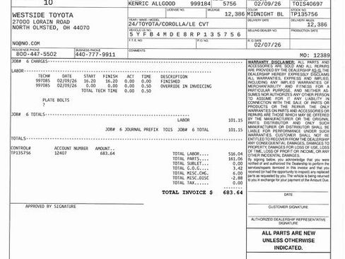 Certified 2024 Toyota Corolla LE image 25